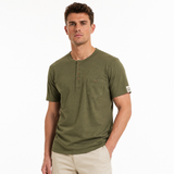 T-SHIRT BOTTONI VERDE