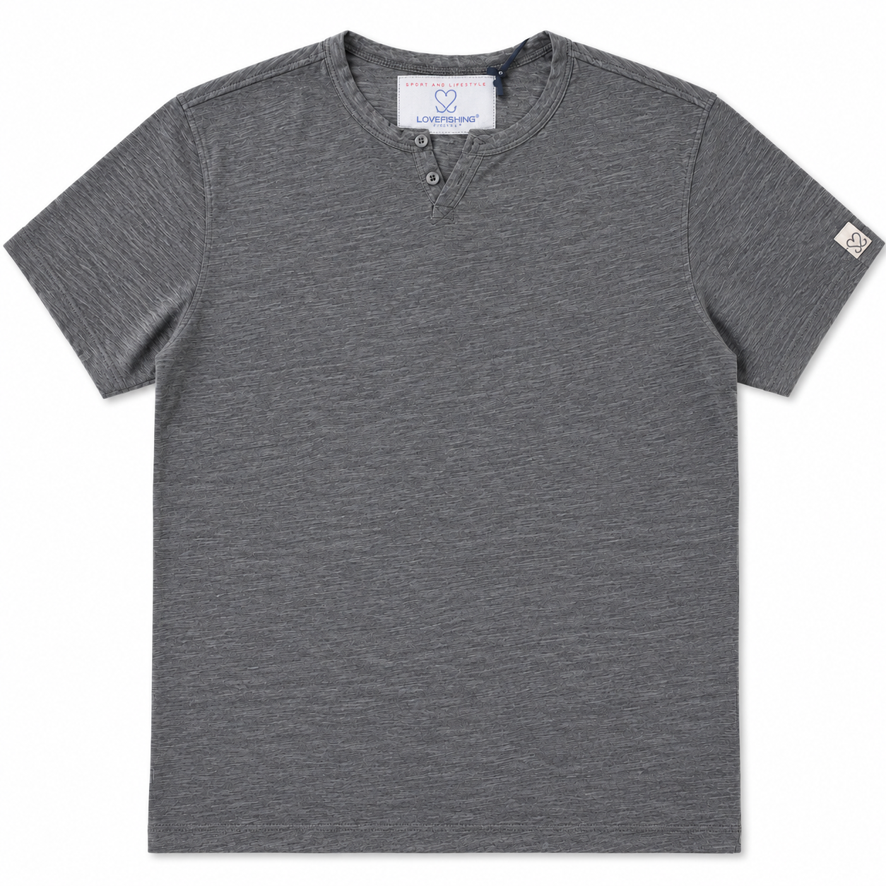 T-SHIRT GRIGIA SCOLLO V
