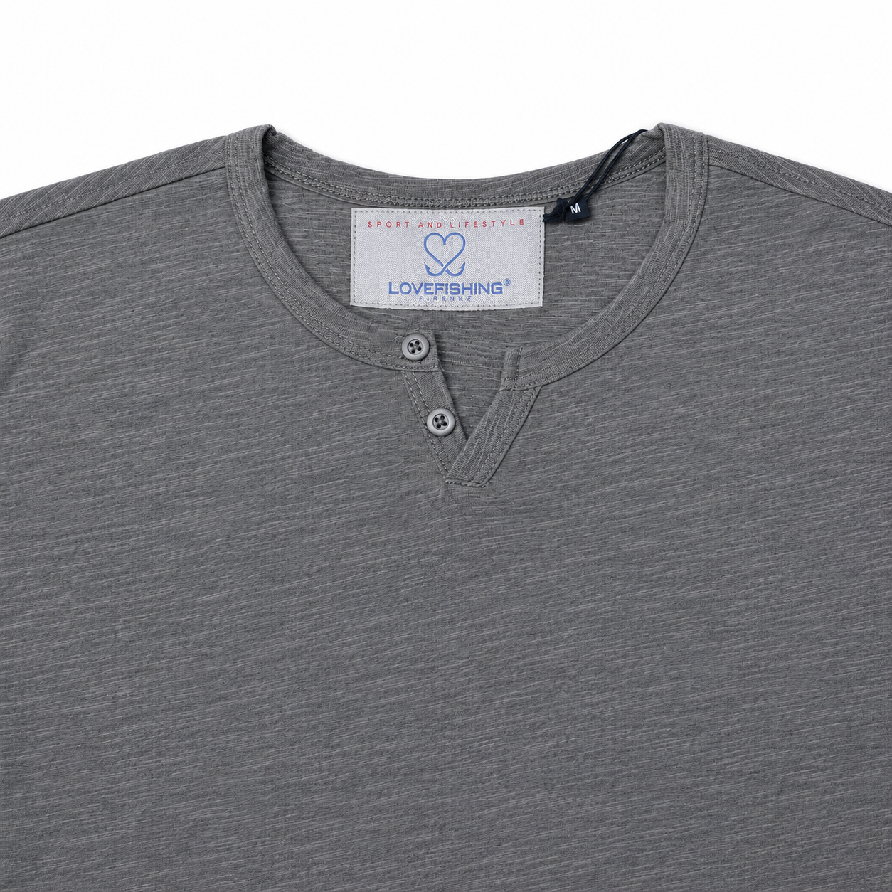 T-SHIRT GRIGIA SCOLLO V