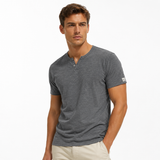 T-SHIRT GRIGIA SCOLLO V