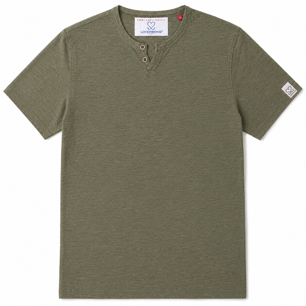 T-SHIRT VERDE SCOLLO V
