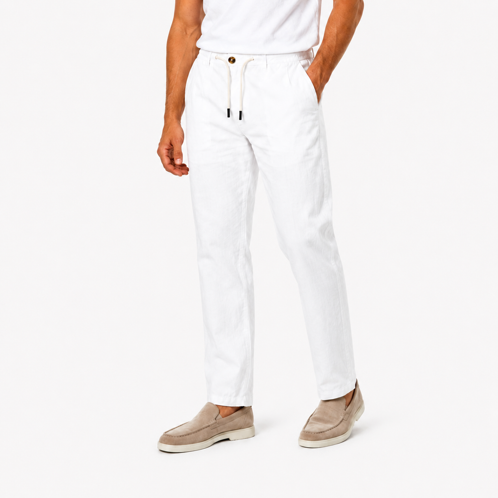 PANTALONI LUNGHI BIANCHI