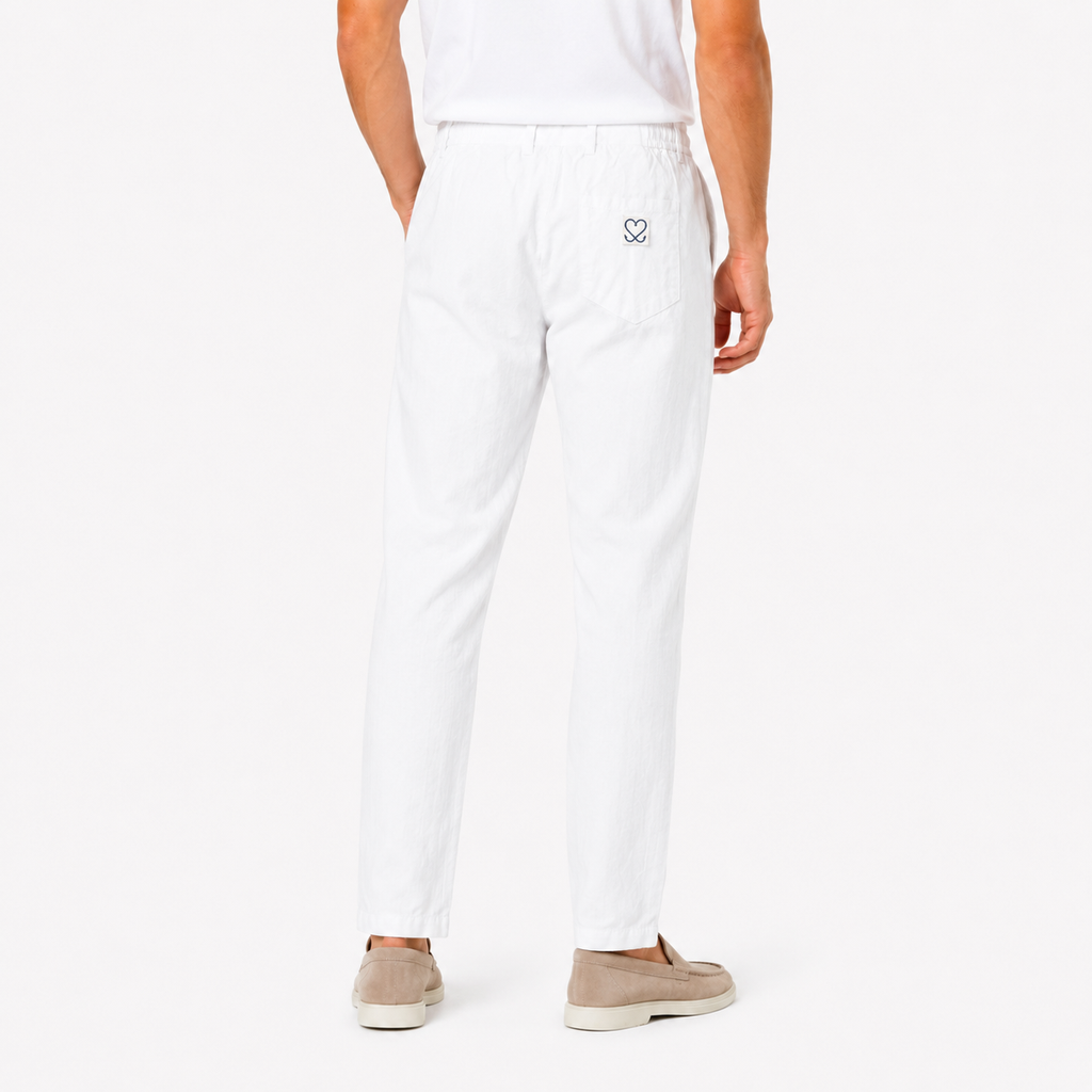 PANTALONI LUNGHI BIANCHI