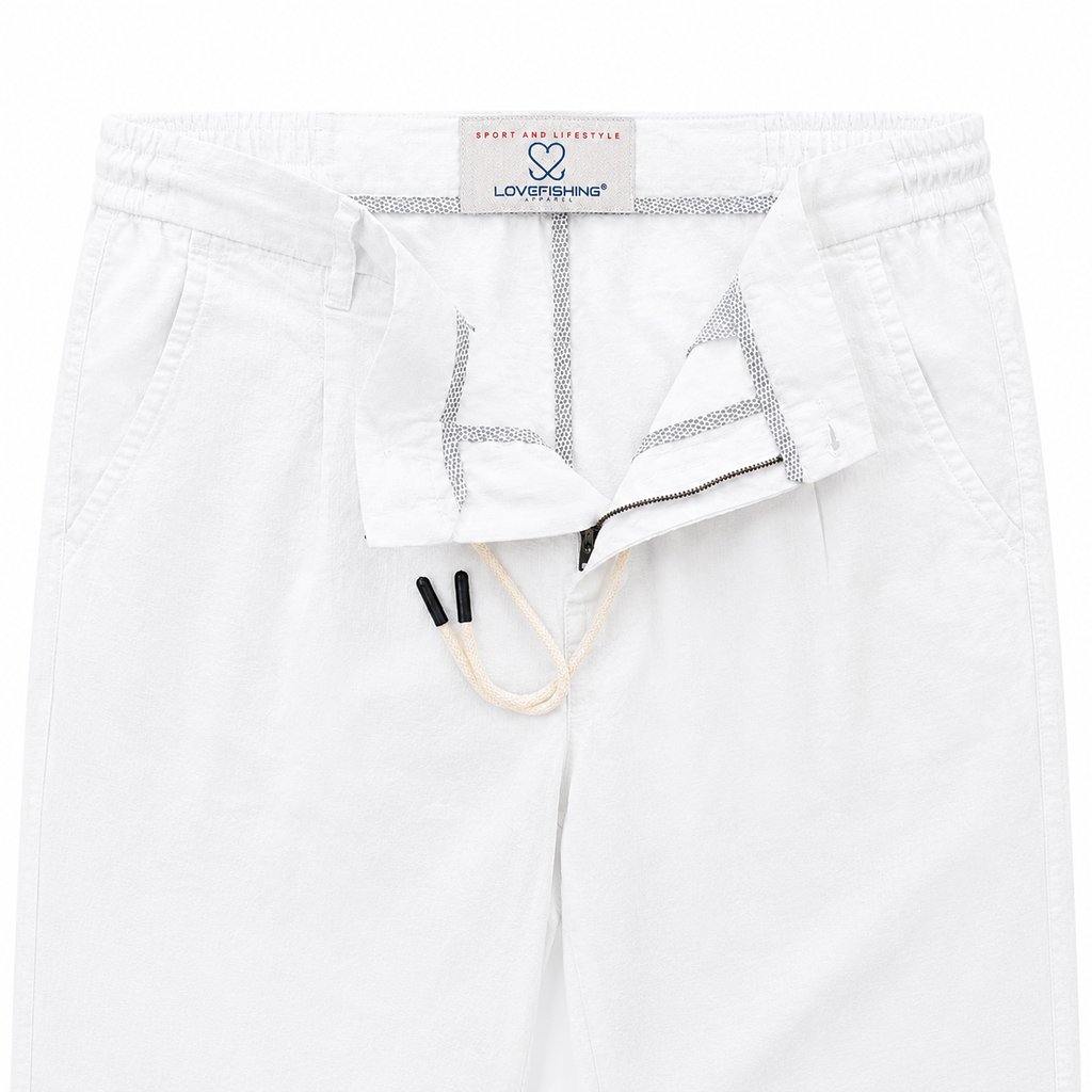 PANTALONI LUNGHI BIANCHI