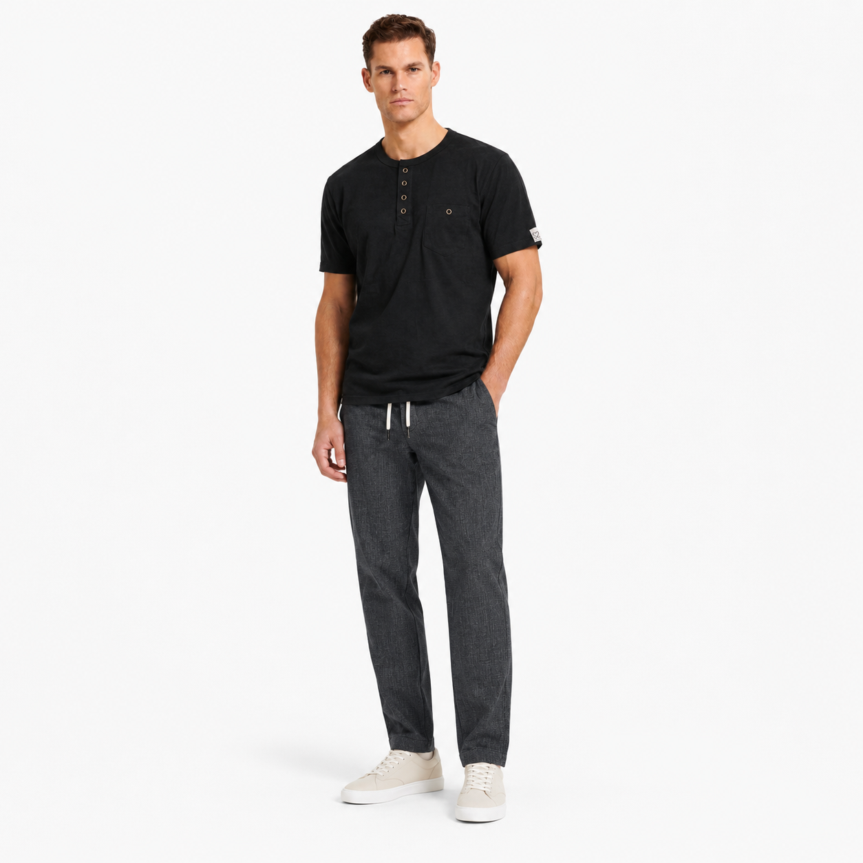 PANTALONI LUNGHI GRIGI