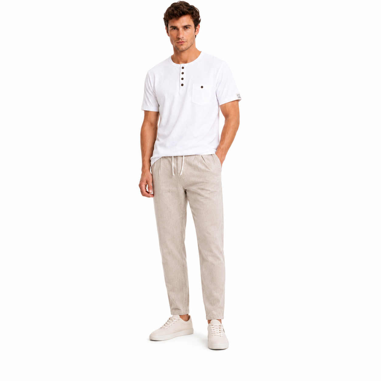 PANTLONI LUNGHI BEIGE