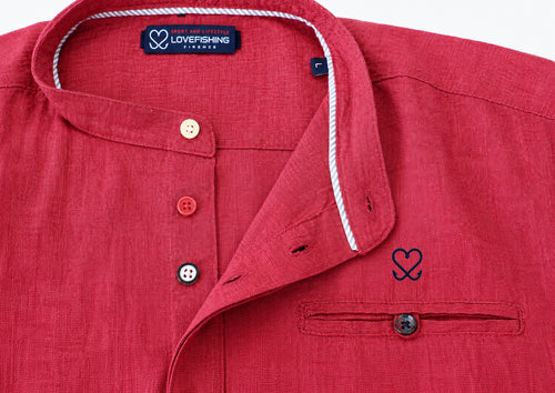 CAMICIA STAND COLLAR TAORMINA