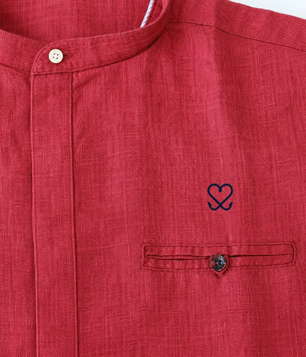 CAMICIA STAND COLLAR TAORMINA